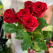 5 красных роз в Симферополе